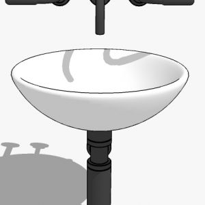 现代卫浴洗手盆台上盆