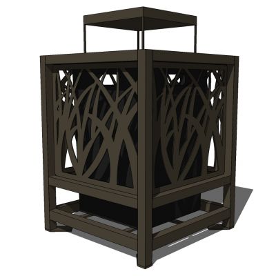 新中式户外垃圾桶垃圾箱