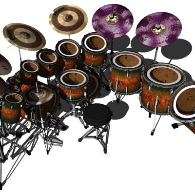 乐器音乐器材架子鼓构件