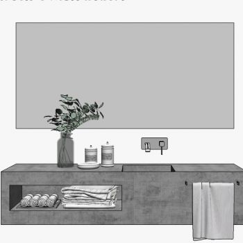 北欧现代卫生间