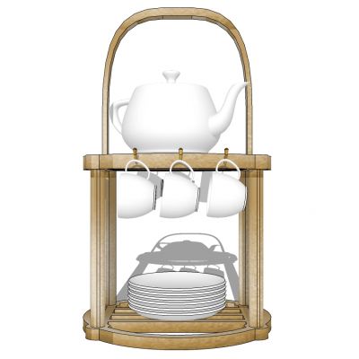 餐具水壶茶壶水杯架
