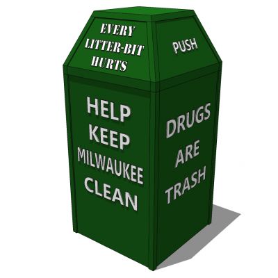 现代简约户外垃圾桶垃圾箱