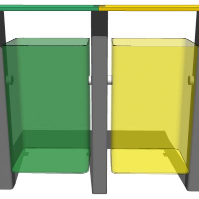 现代简约户外垃圾桶垃圾箱