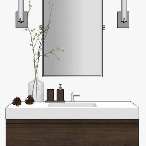 北欧现代卫生间