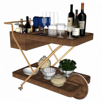 餐具车红酒餐具组合