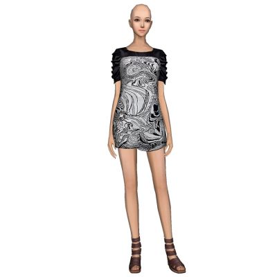 女装人物服饰服装模特