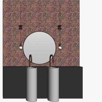 北欧现代卫生间