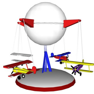 现代儿童游乐园游乐设施