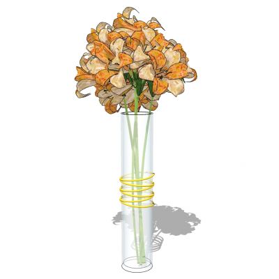 花卉花瓶插花花艺摆件