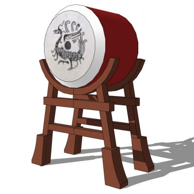 中式古典韩式大鼓构件