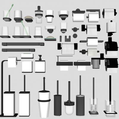 牙刷香皂洗手液卫生纸架铁艺架马桶