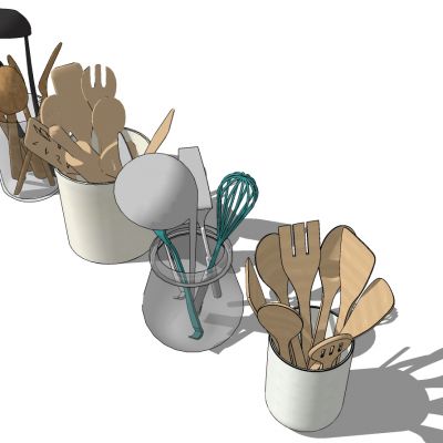 勺子铲子厨房用品组合