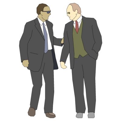 现代职业工作人物