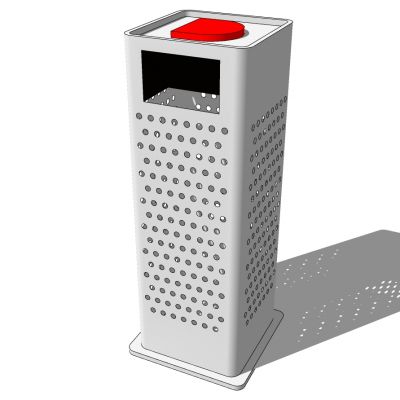 现代简约户外垃圾桶垃圾箱