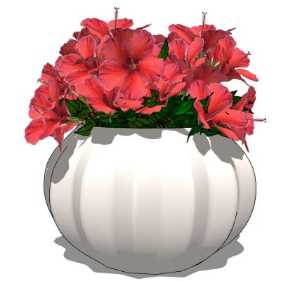 花卉花瓶插花花艺摆件