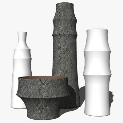 新中式现代陶瓷花瓶摆件