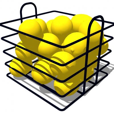 水果柠檬水果篮水果架