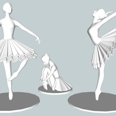 芭蕾舞模特饰品摆件雕塑