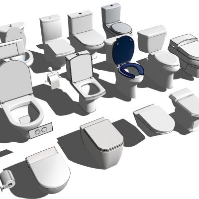 现代欧式美式智能马桶