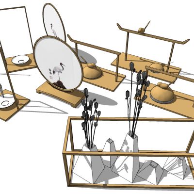 新中式饰品摆件笔架