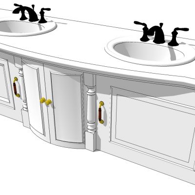 欧式美式洗手台