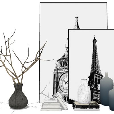 新中式花瓶摆件饰品