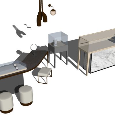 现代珠宝首饰展柜