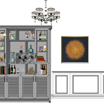 欧式法式美式厨柜