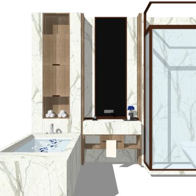 现代简约北欧洗手台