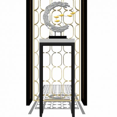 中式摆台展台摆件