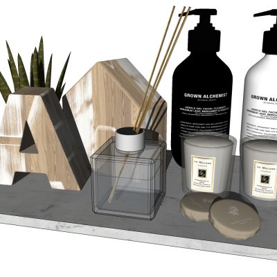 北欧现代轻奢卫浴用品组合