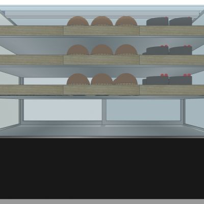 现代甜品蛋糕柜