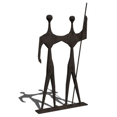现代抽象人物雕塑雕像摆件