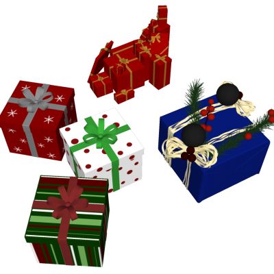 礼品礼物盒包装圣诞礼物