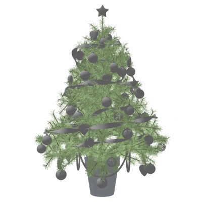 圣诞树饰品摆件