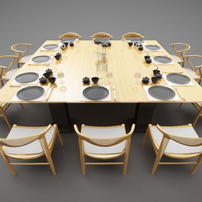 现代风格餐桌