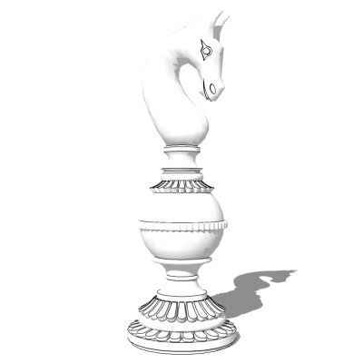 骏马飞马动物雕塑