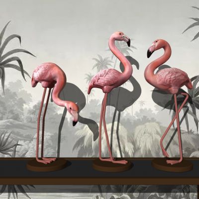 火烈鸟饰品摆件