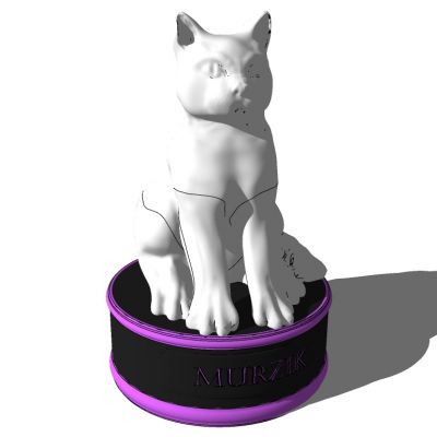 猫动物雕塑摆件