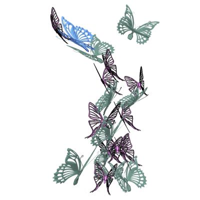 蝴蝶动物雕塑摆件挂饰