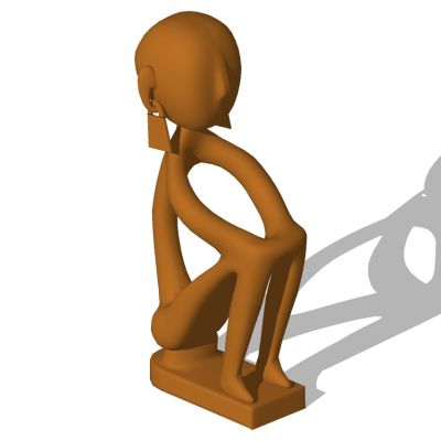 抽象人物雕塑雕像