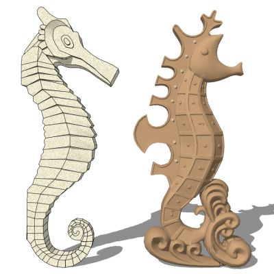 海马动物雕塑摆件