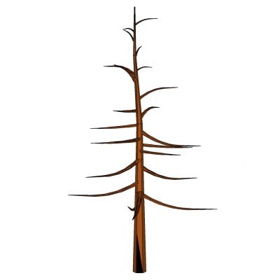 枯树树枝干枝树干摆件