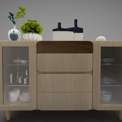 现代风格装饰柜