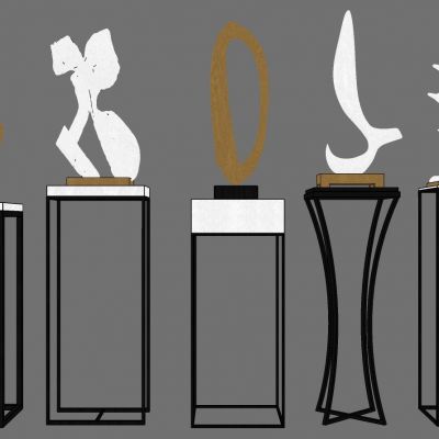 新中式饰品摆件摆台抽象雕塑