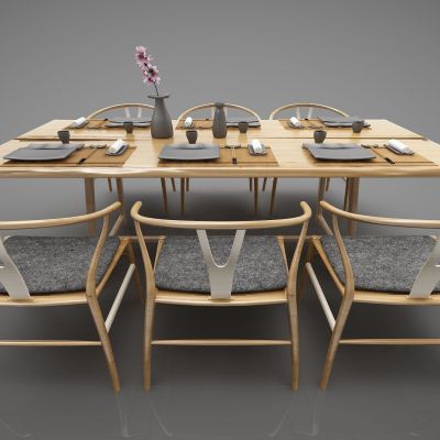 现代风格餐桌