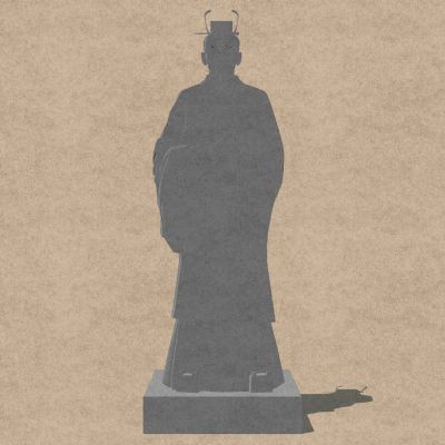 徐福像人物雕塑