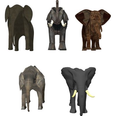 东南亚泰式大象雕塑