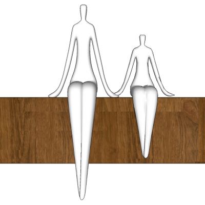 现代抽象人物雕塑