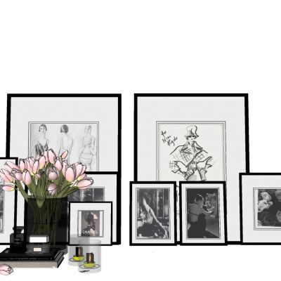 现代画框摆件